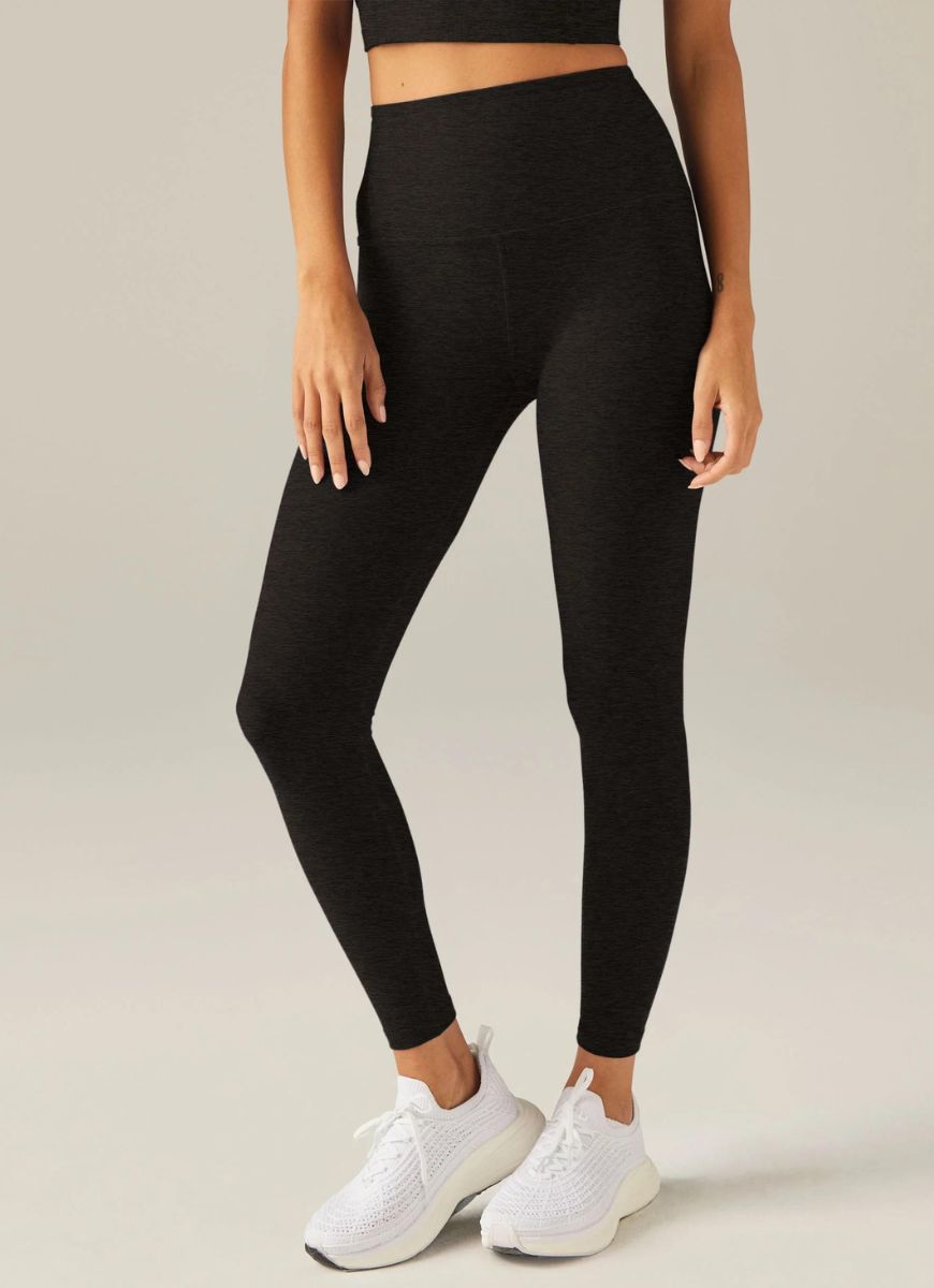 Beyond Yoga Spacedye High Waisted Legging in Darkest Night