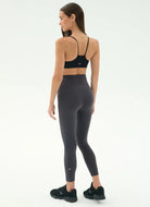 Splits59 Airweight Super High Waist Legging 7/8 in Graphite Full Length Back View