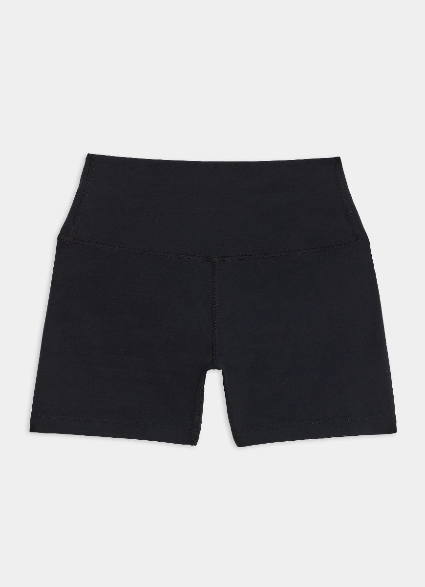 Splits59 Airweight High Waist 3.5” Bike Short in Black Product Shot View