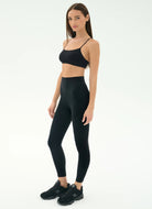 Splits59 Airweight Super High Waist Legging 7/8 in Black Full Length Side View