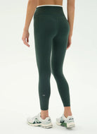 Splits59 Dual High Waist Airweight Legging 7/8 in Military/White Back View