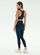Splits59 Margot Rigor Legging in Indigo/Blush Full Length Back View
