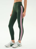 Splits59 Margot Rigor Legging in Military/Blush