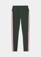 Splits59 Margot Rigor Legging in Military/Blush Product Shot View