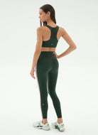 Splits59 Margot Rigor Legging in Military/Blush Full Length Back View