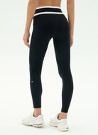 Splits59 Mason High Waist Rigor Full Length Legging 28” in Black/White Back View