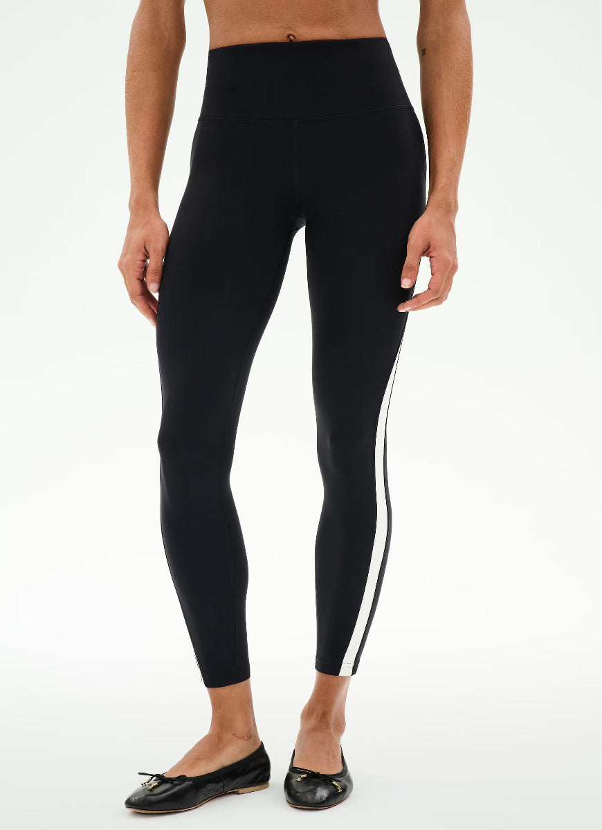 Splits59 Miles High Waist Rigor 7/8 in Black/White