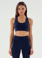 Splits59 Sara Airweight Sports Bra in Indigo
