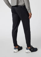 vuori Men's Sunday Performance Jogger in Black Back View