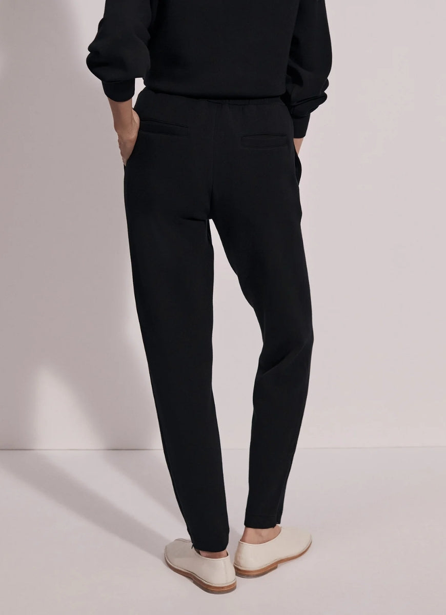 Varley The Slim Zip Hem Pant 29.5” in Black Back View