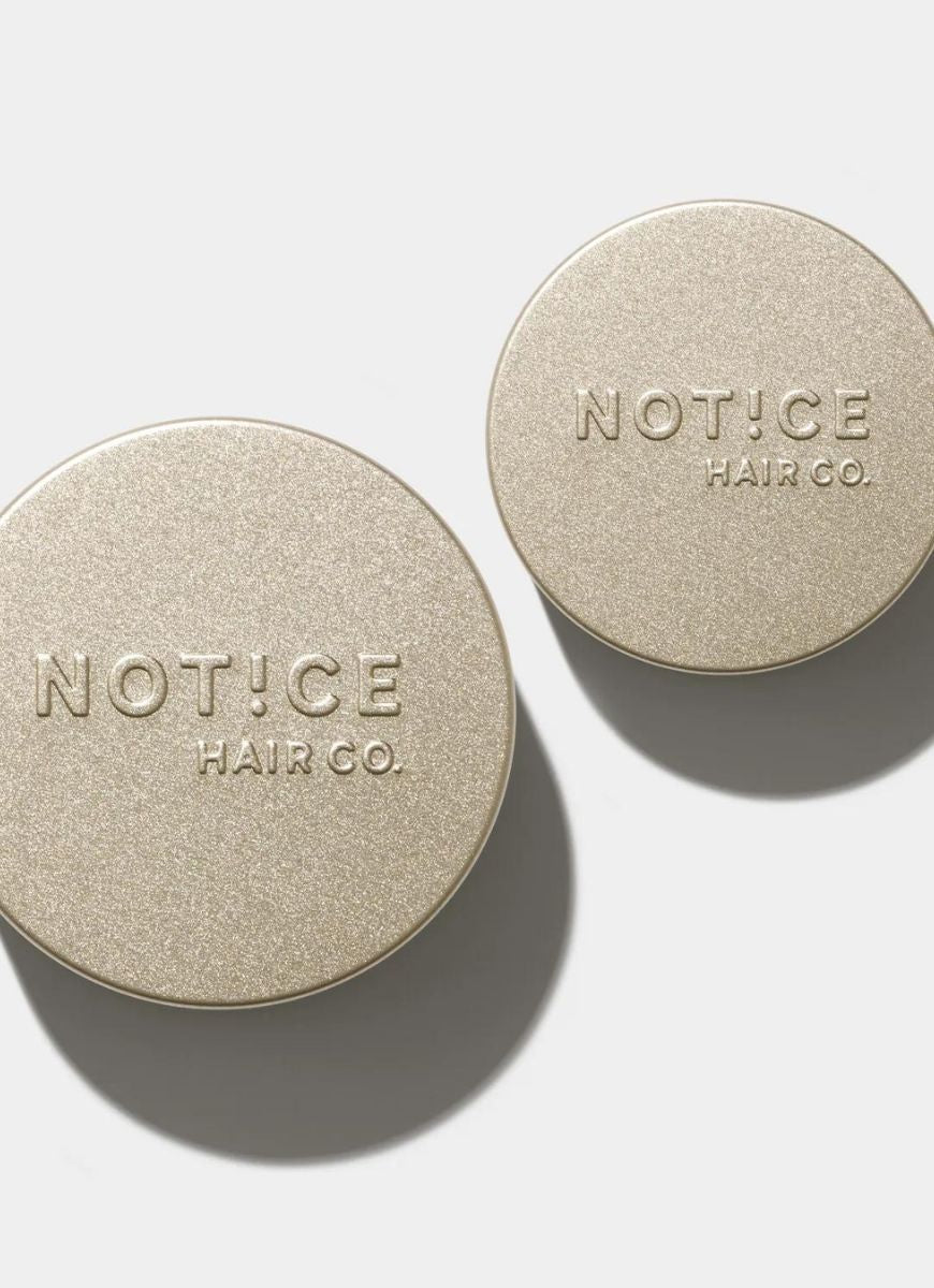 NOTICE Hair Co. Hair Bar Gold Travel Tins