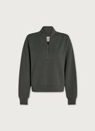 Varley Davidson Sweatshirt in Olive Marl Product Shot View