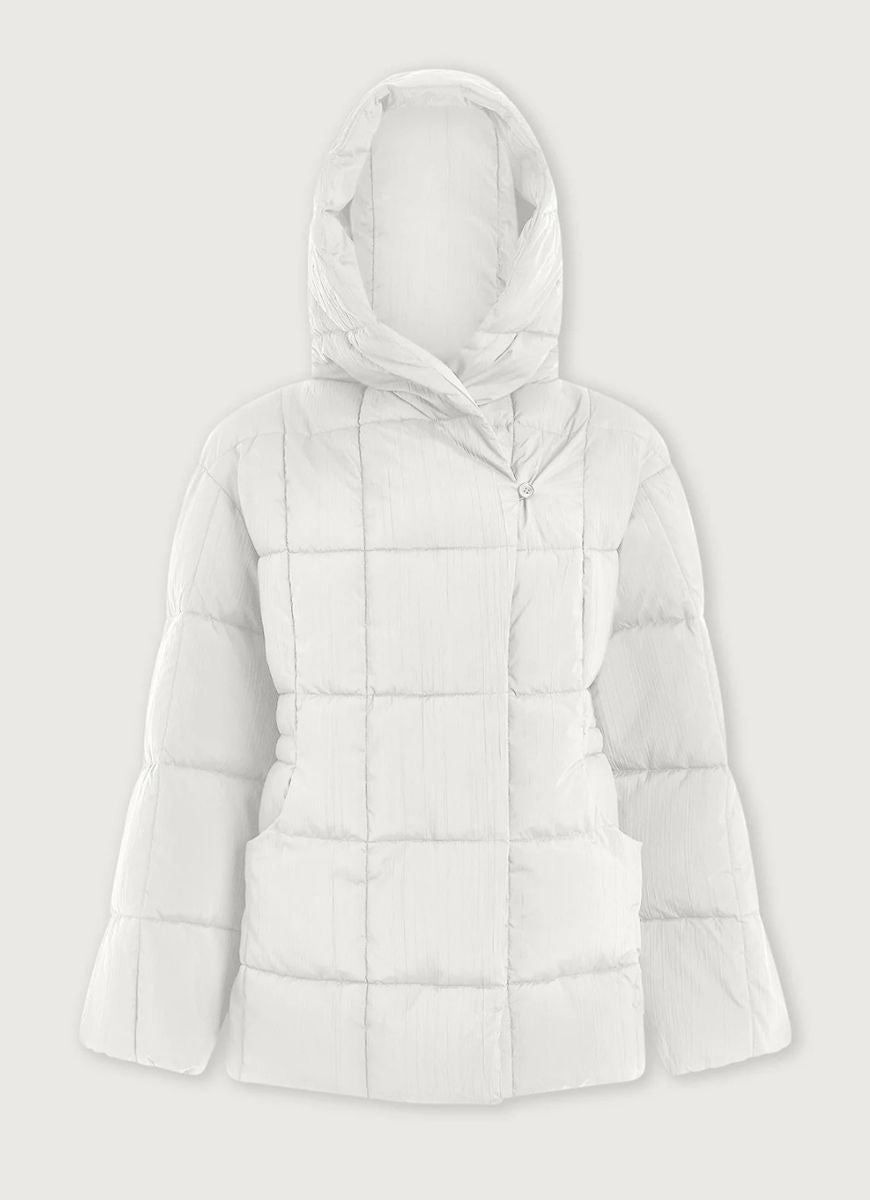 Varley Kaia Quilted Coat in Jet Stream Product Shot View