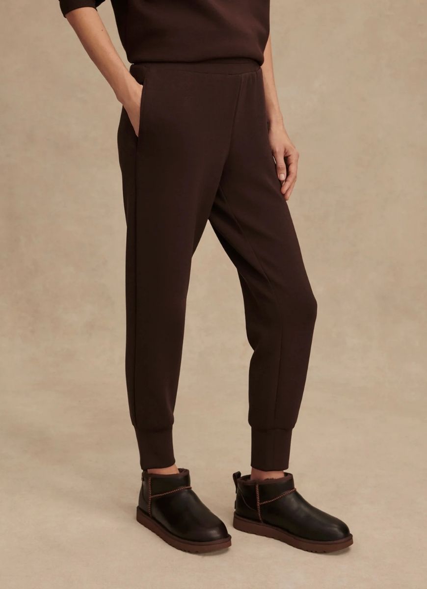 Varley The Slim Cuff Pant 27.5” in Coffee Bean