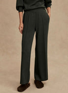 Varley The Wide Leg Pant 30” in Olive Marl