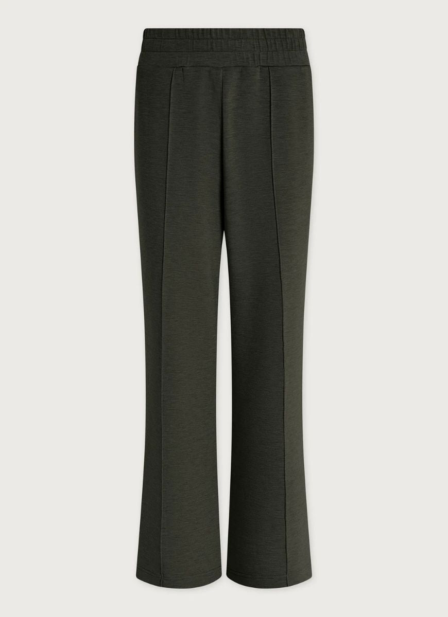 Varley The Wide Leg Pant 30” in Olive Marl Product Shot View