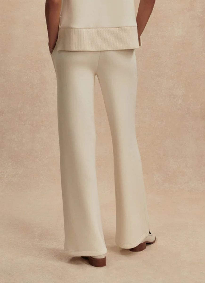 Varley The Wide Leg Pant 30” in Pristine Back View