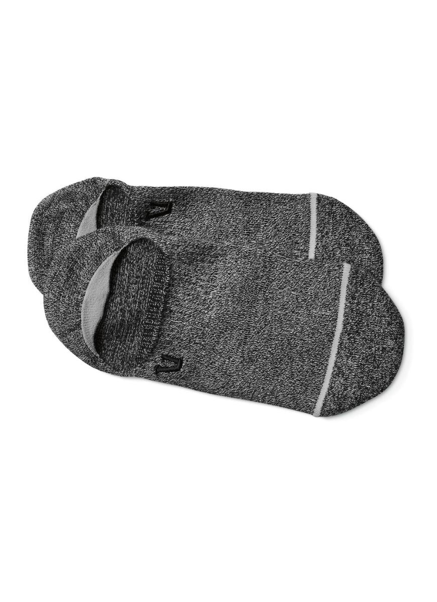 Vuori No Show Sock in Heather Grey
