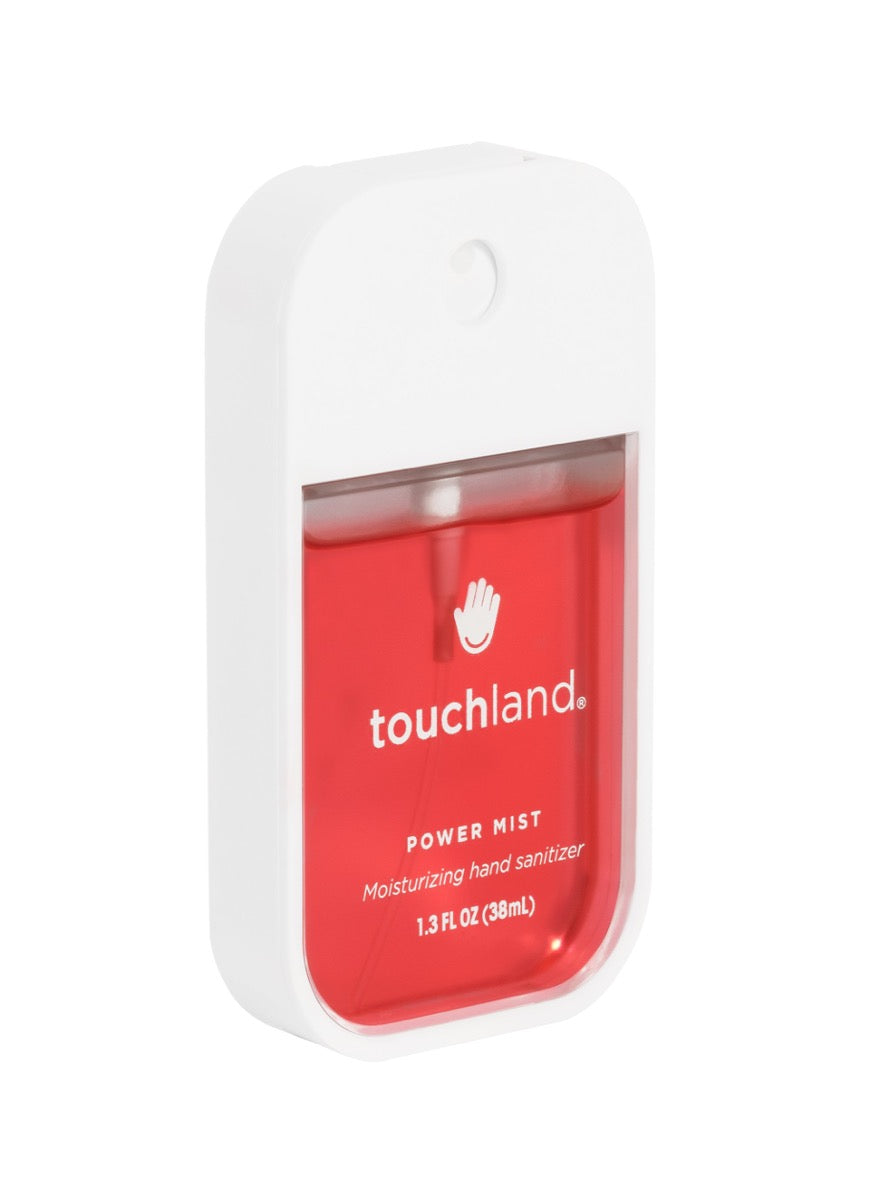 TOUCHLAND Power Mist Moisturizing Hand Sanitizer Watermelon Scent Side View