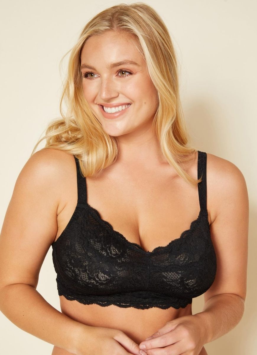 Cosabella Never Say Never Curvy Sweetie Bralette in Black