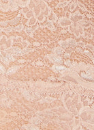 Cosabella Never Say Never Curvy Sweetie Bralette in Mandorla Close Up of Lace Material
