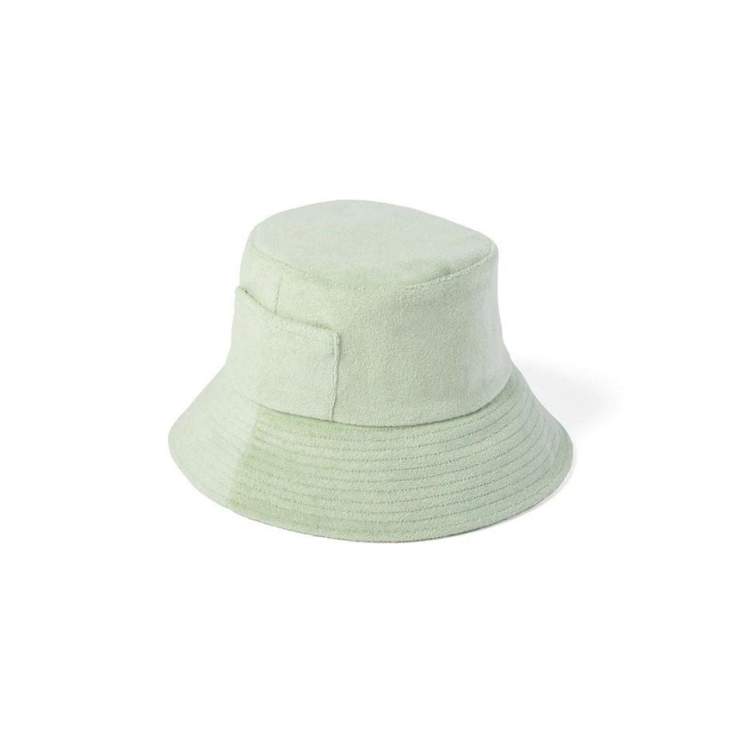 Lack of Color Wave Bucket Hat in Mint Green