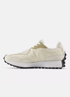 New Balance Women's 327 Sneaker in Linen/Sea Salt Side View