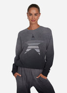 Lauren Moshi Anela Crew Sweatshirt in Ombre Star