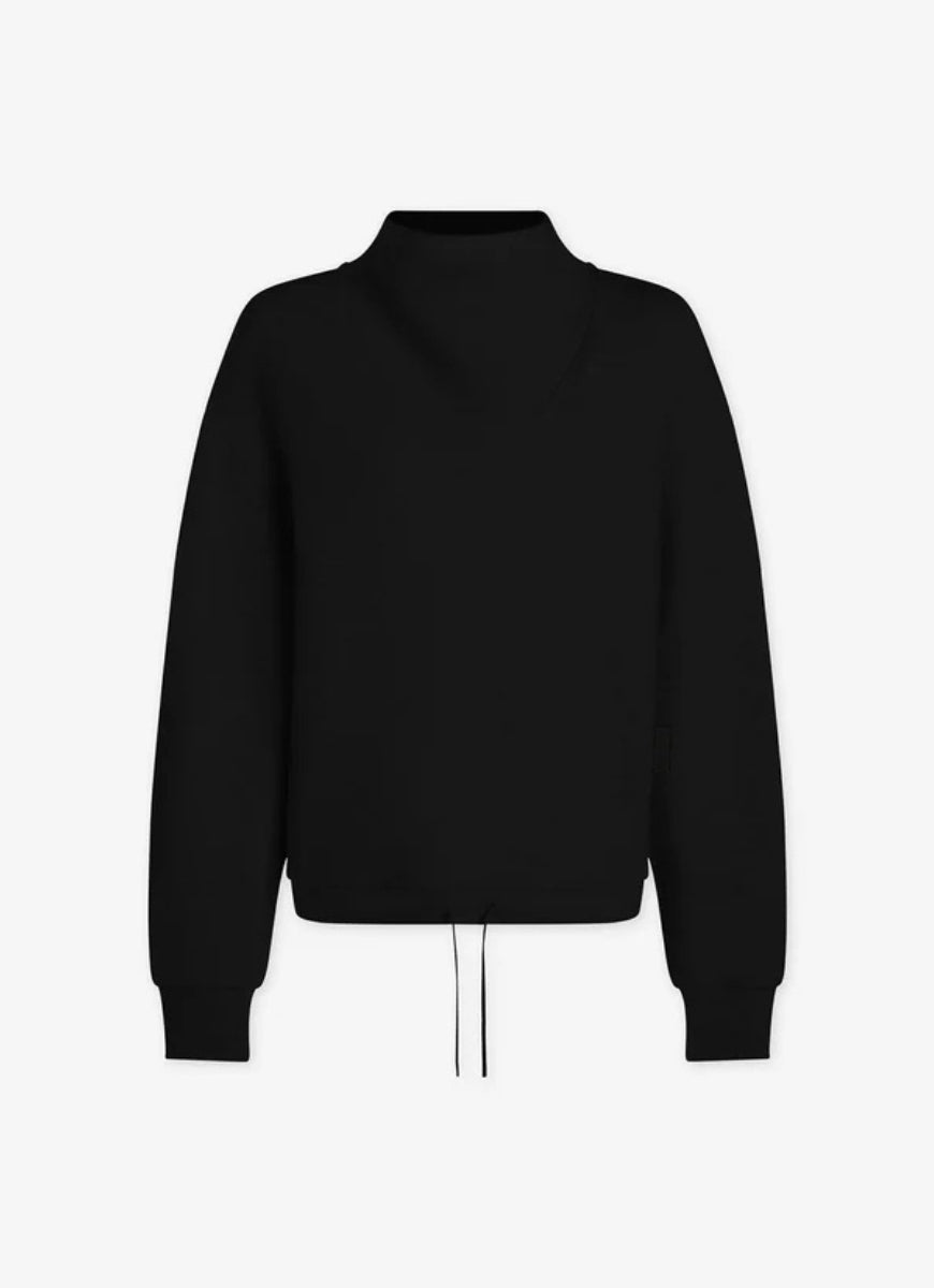 Varley Betsy Sweatshirt in Black Product Shot View