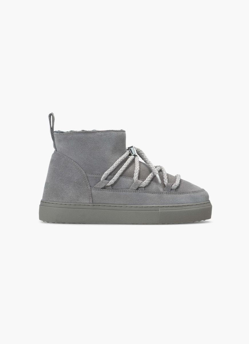 INUIKII Classic Women's Sneaker Boot Low in Grey