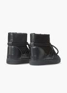 INUIKII Classic Women's Sneaker Boot in Black Back View