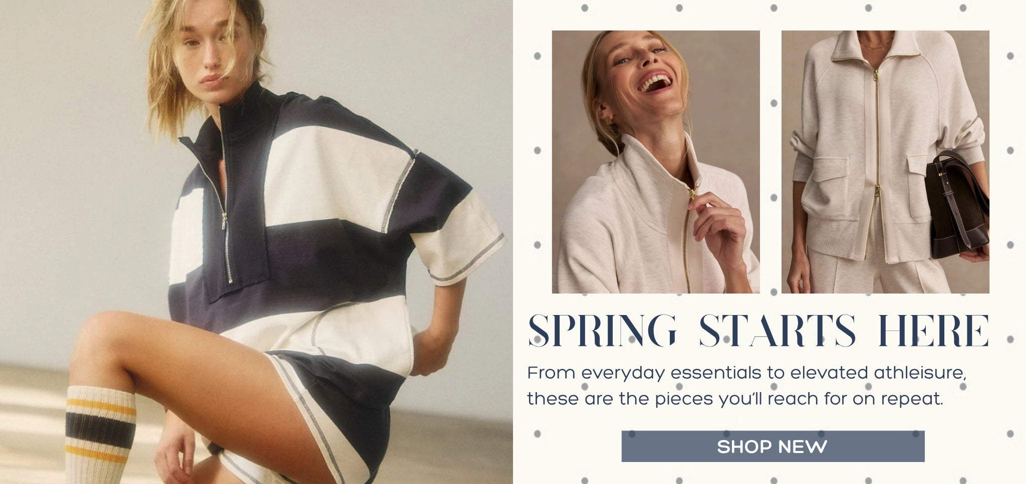 Spring Starts Here Shop New
