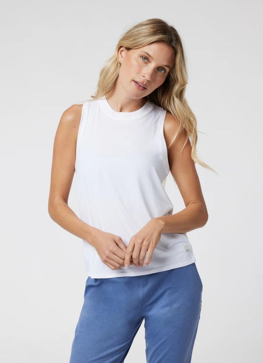 Vuori Energy Top Long in White