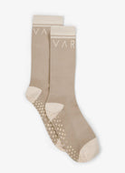 Varley Kendrick Grip Sock in Neutral