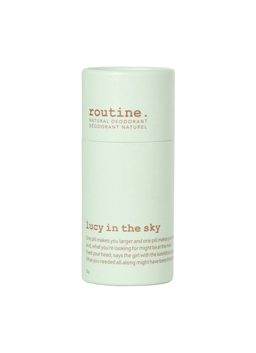 Routine Lucy In The Sky 50G Natural Deodorant Stick Front View