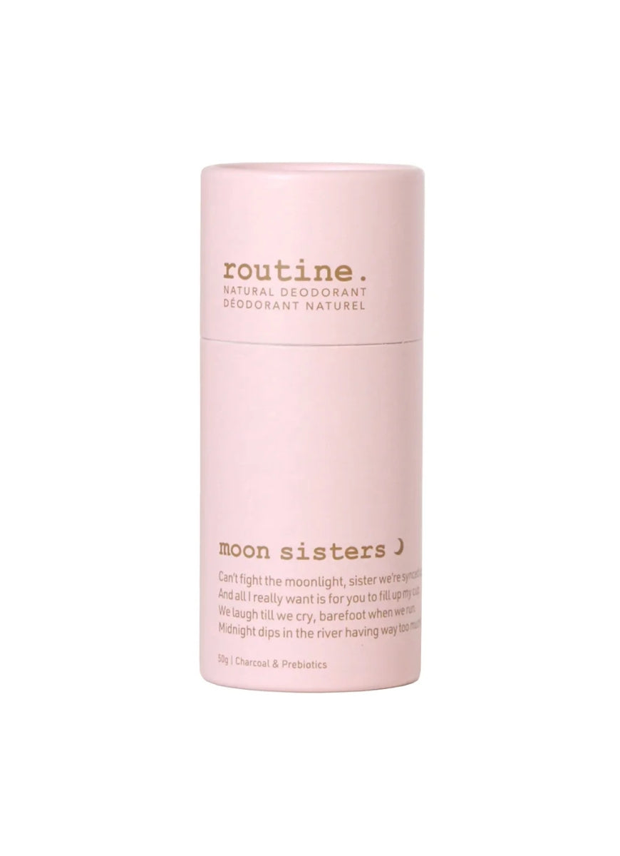 Routine Moon Sisters 50G Natural Deodorant Stick Front View