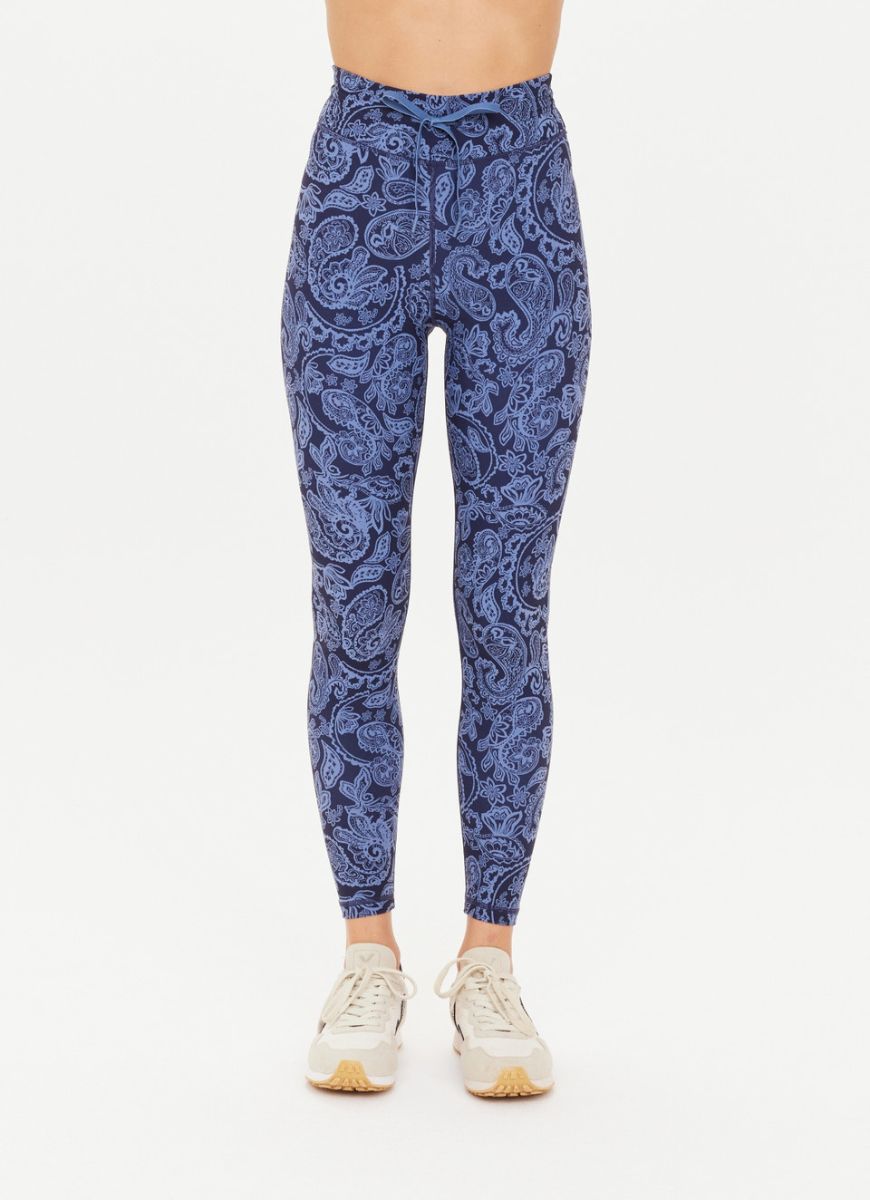 The Upside Nouveaux 25in Midi Pant in Paisley