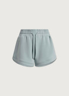 Varley Ollie High Rise Short 3.5" in Ether Blue Product Shot View
