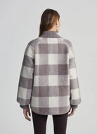 Varley Reno Reversible Quilt Jacket in Fungi Back View