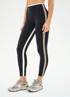 Splits59 Sam High Waist Rigor 7/8 Legging in Black/Latte