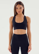 Splits59 Sara Airweight Sports Bra in Black