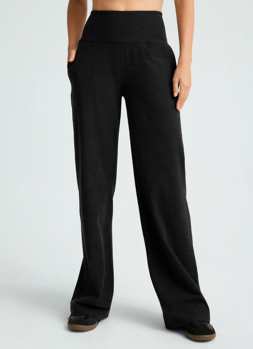 Beyond Yoga Spacedye Laid Back Pant in Darkest Night