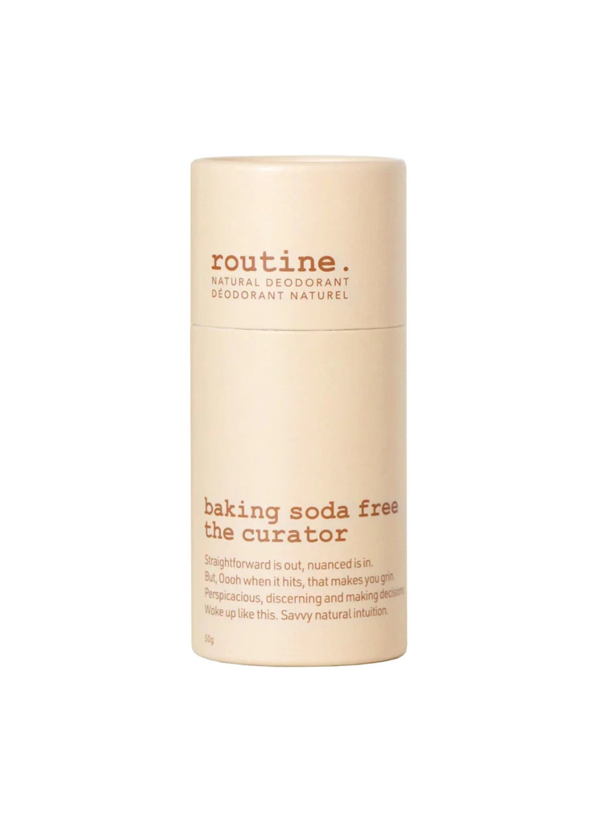 Routine The Curator 50G Natural Deodorant Stick Front View