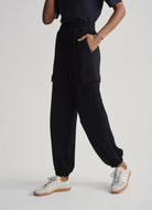 Varley The Cargo Pant 27.5” in Black Side View