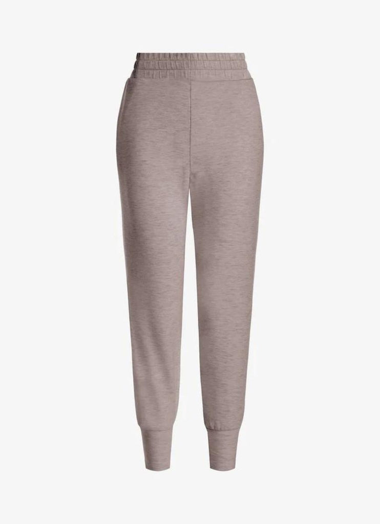 Varley The Slim Cuff Pant 27.5 in Taupe Marl Flat Lay View