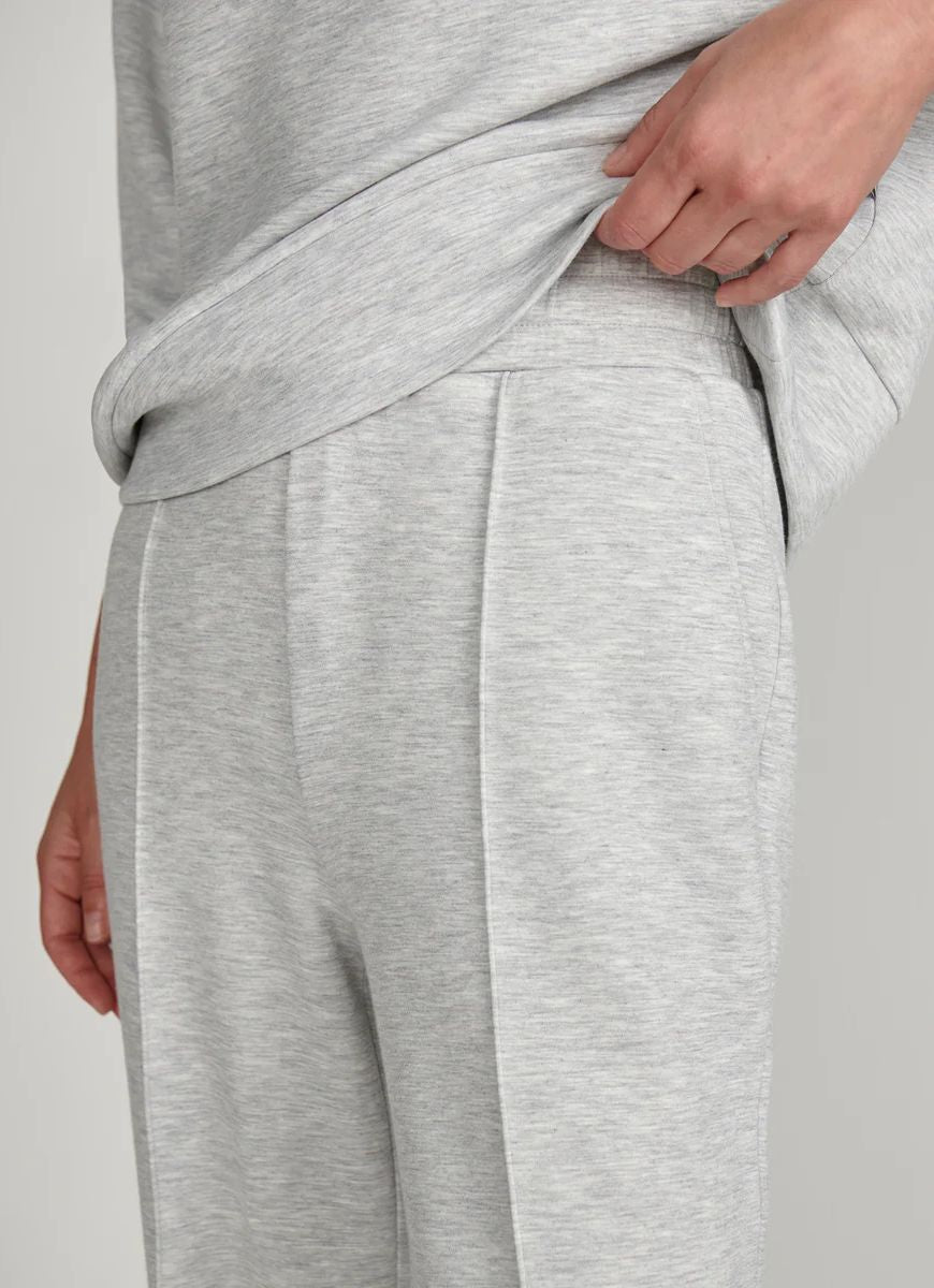 Varley The Wide Leg Pant 30” in Light Grey Marl