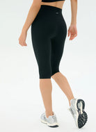 Splits59 Airweight High Waist 16” Cropped Legging in Black Back View