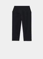 Splits59 Airweight High Waist 16” Cropped Legging in Black Product Shot View