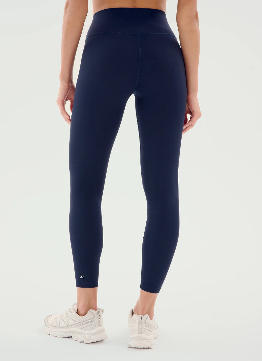 Splits59 Airweight High Waist 7/8 Legging Indigo Back View