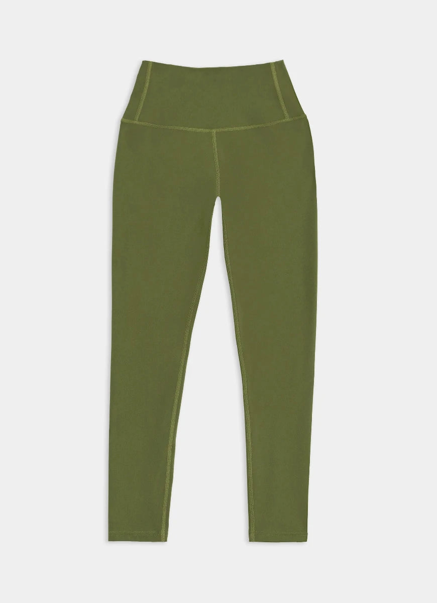 Splits59 Airweight High Waist Legging 28in in Olive Product Shot View